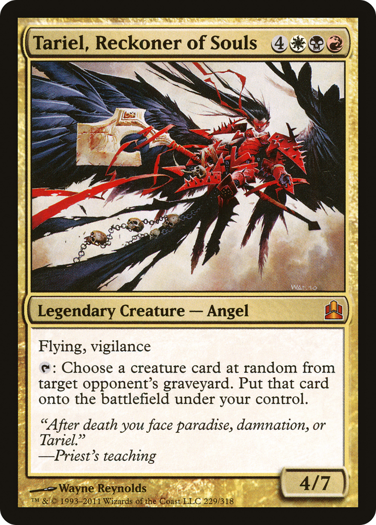 Tariel, Reckoner of Souls [CMD-229]