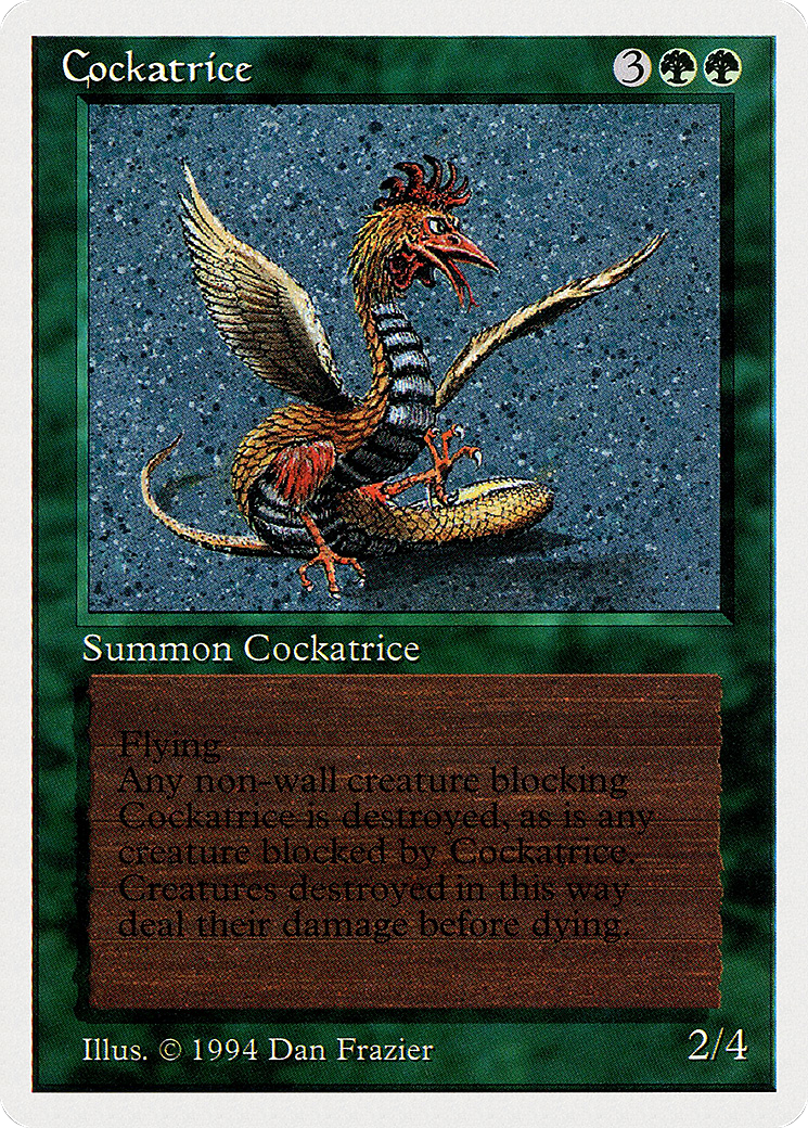 Cockatrice [SUM-189]