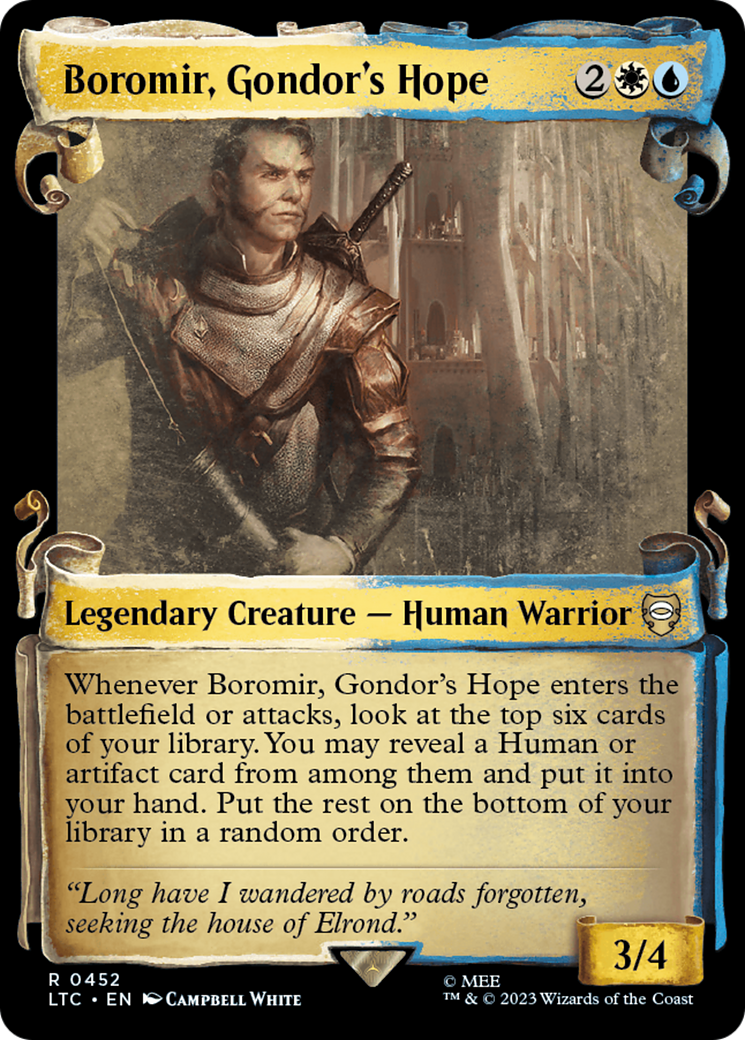 Boromir, Gondor's Hope - Showcase [LTC-452]