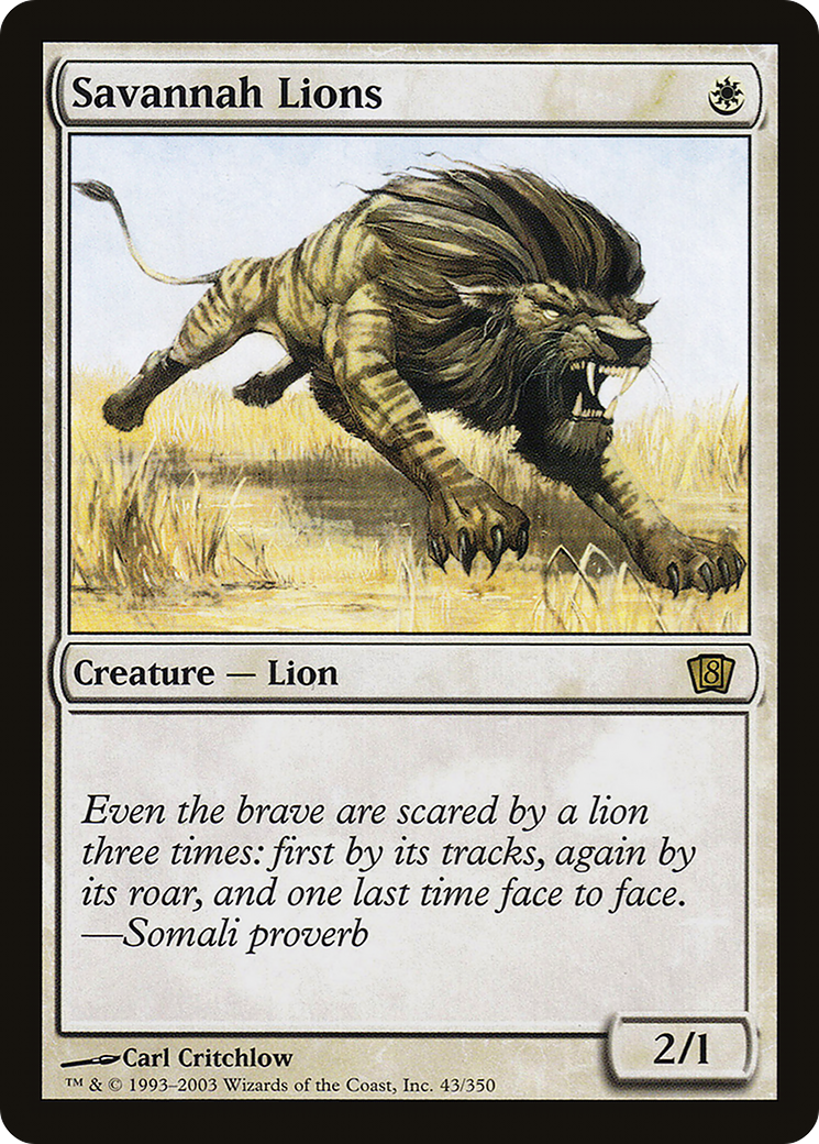 Savannah Lions [8ED-43★]