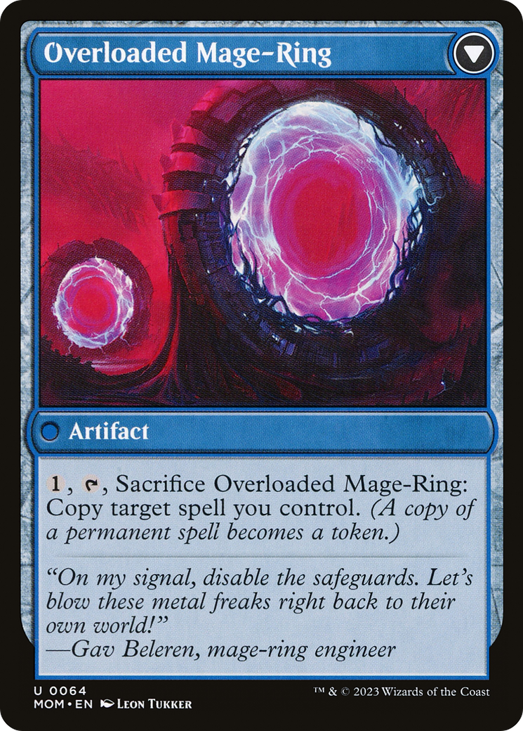 Invasion of Vryn // Overloaded Mage-Ring [MOM-64]