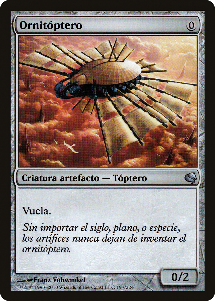 Ornithopter [PS11-197]