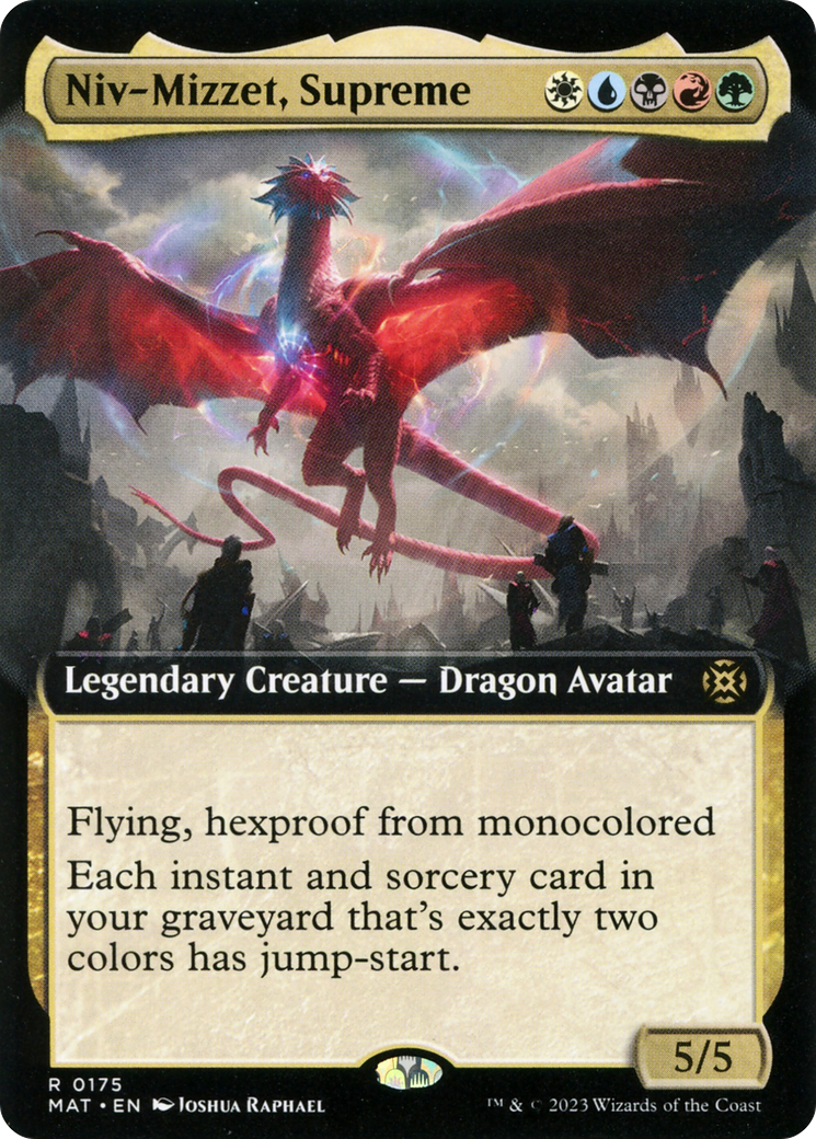 Niv-Mizzet, Supreme - Extended Art [MAT-175]