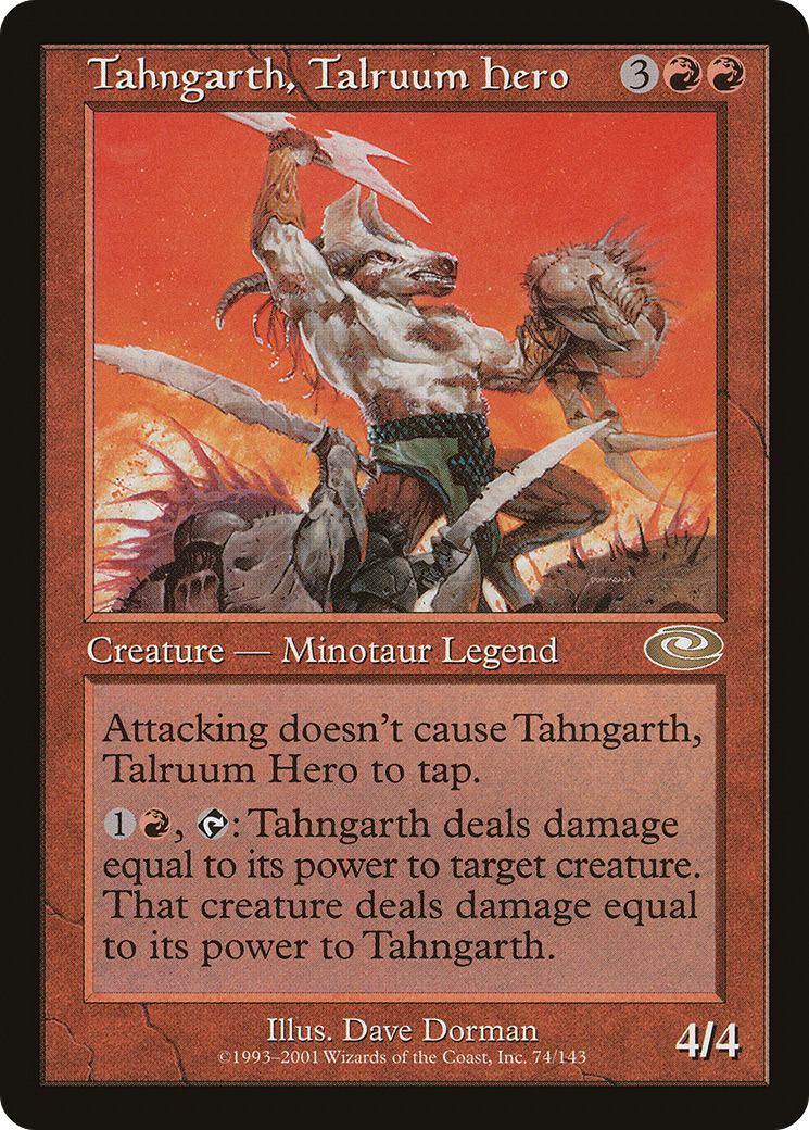 Tahngarth, Talruum Hero [PLS-74]