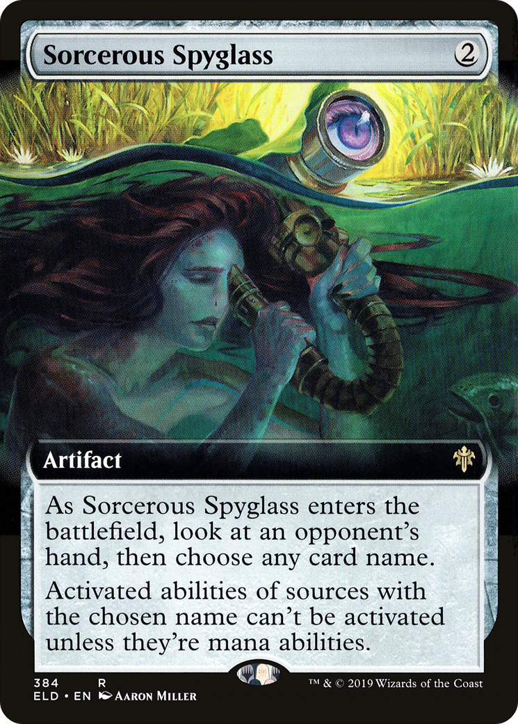 Sorcerous Spyglass - Extended Art [ELD-384]