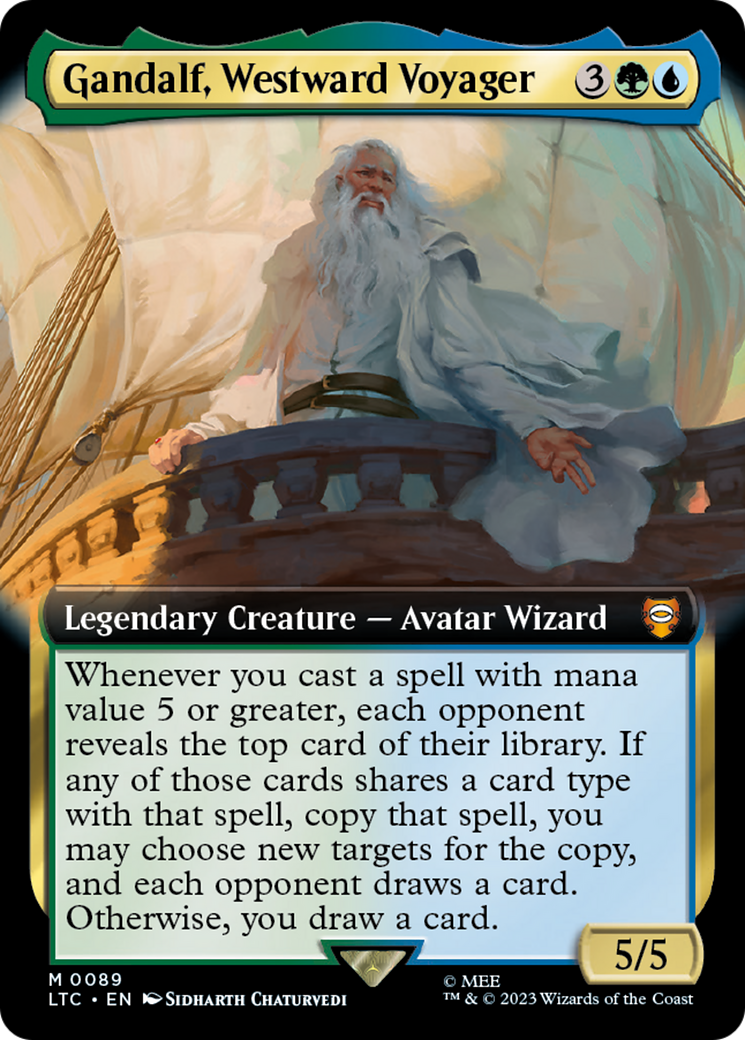 Gandalf, Westward Voyager - Extended Art [LTC-89]