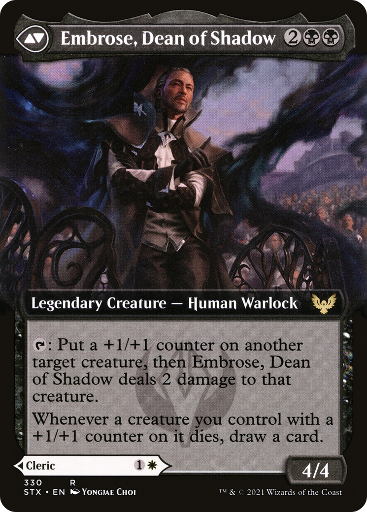 Shaile, Dean of Radiance // Embrose, Dean of Shadow - Extended Art [STX-330]
