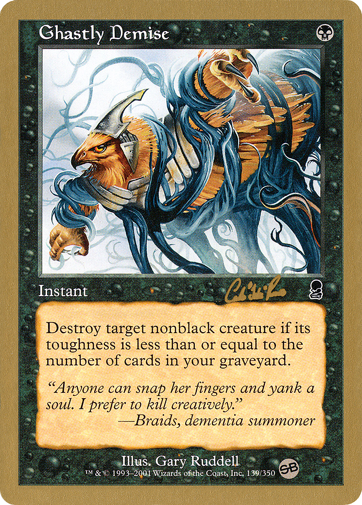 Ghastly Demise [WC02-cr139sb]