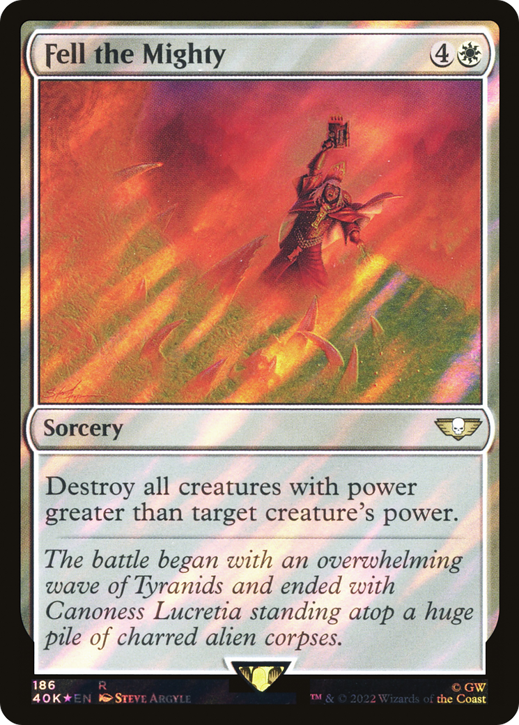 Fell the Mighty - Surge Foil [40K-186★]
