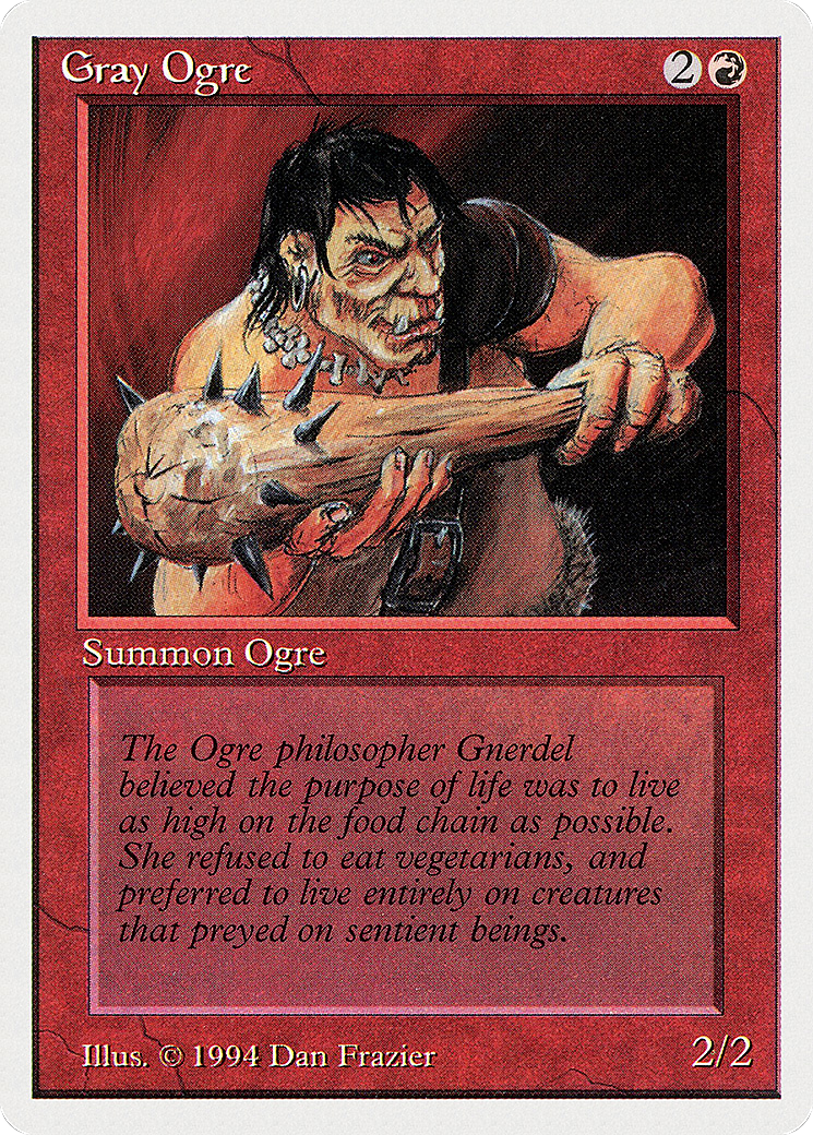 Gray Ogre [SUM-157]