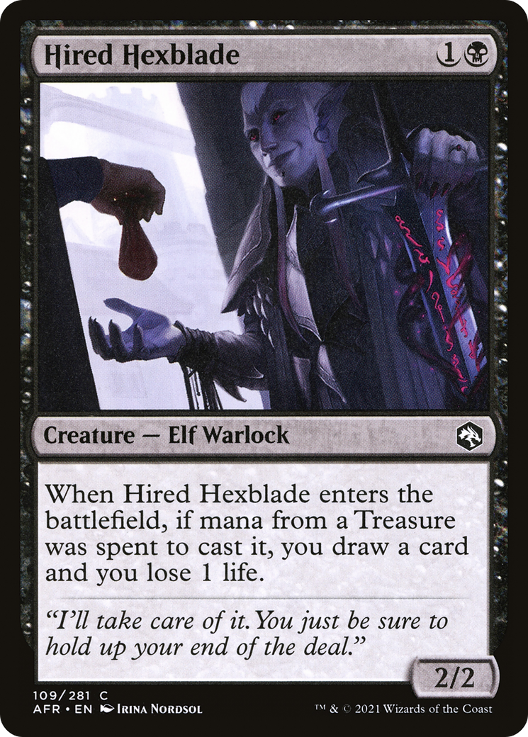 Hired Hexblade [AFR-109]