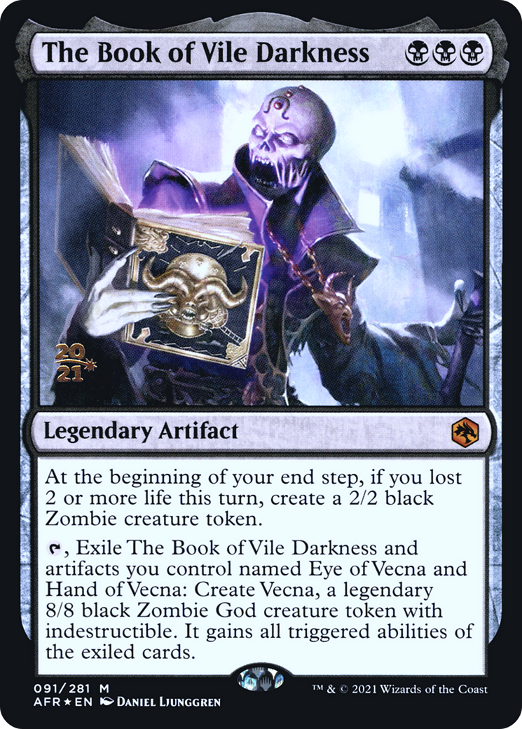 The Book of Vile Darkness - Prerelease Promo [PAFR-91s]