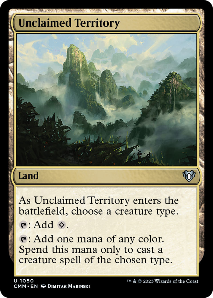 Unclaimed Territory [CMM-1050]