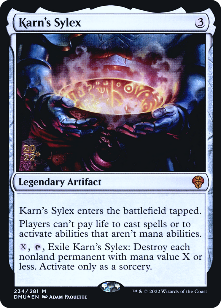 Karn's Sylex - Prerelease Promo [PDMU-234s]