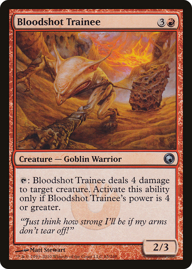 Bloodshot Trainee [SOM-85]
