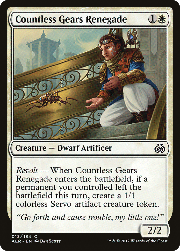 Countless Gears Renegade [AER-13]
