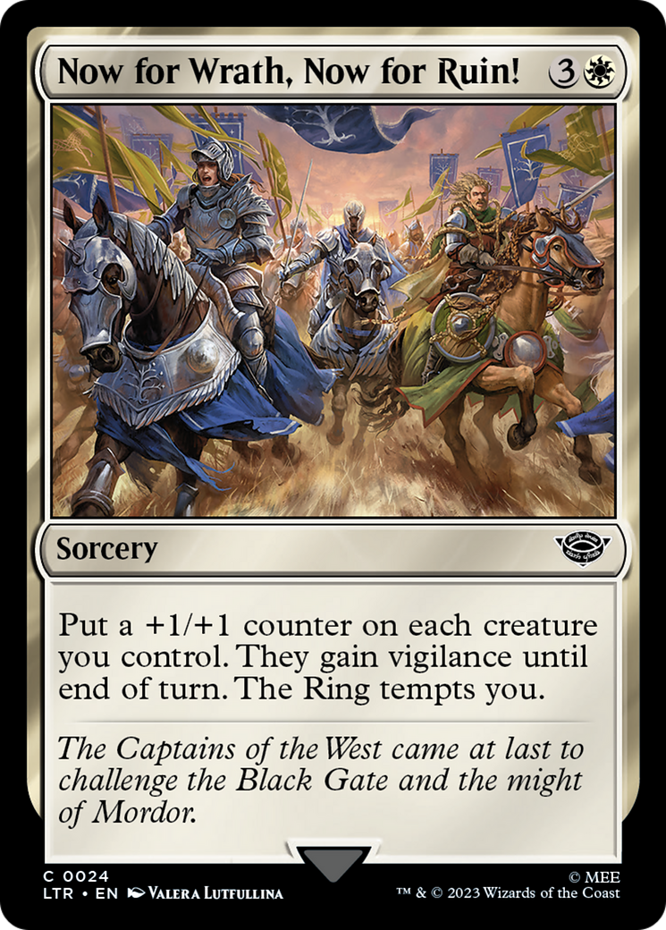 Now for Wrath, Now for Ruin! [LTR-24]