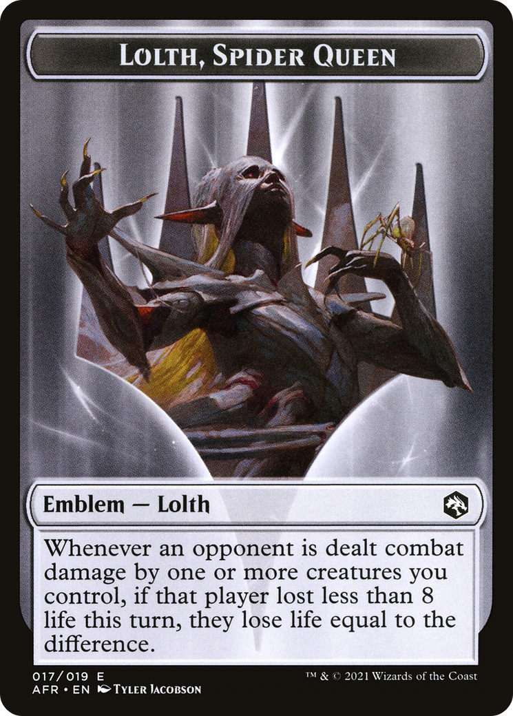 Lolth, Spider Queen Emblem [TAFR-17]