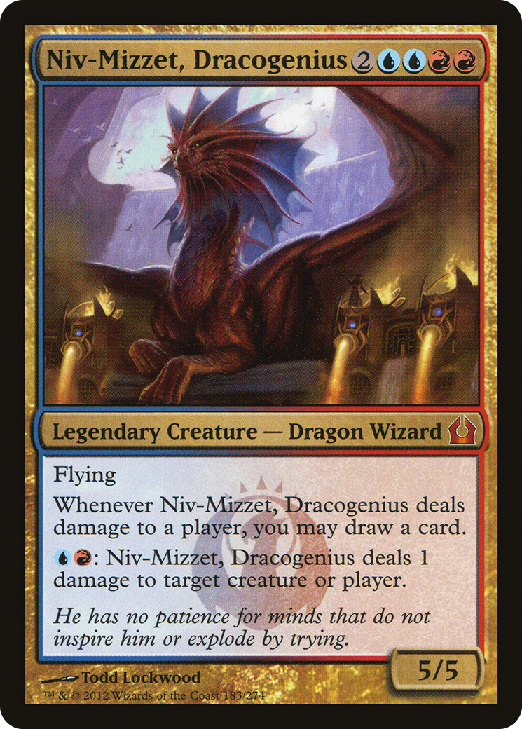 Niv-Mizzet, Dracogenius [RTR-183]