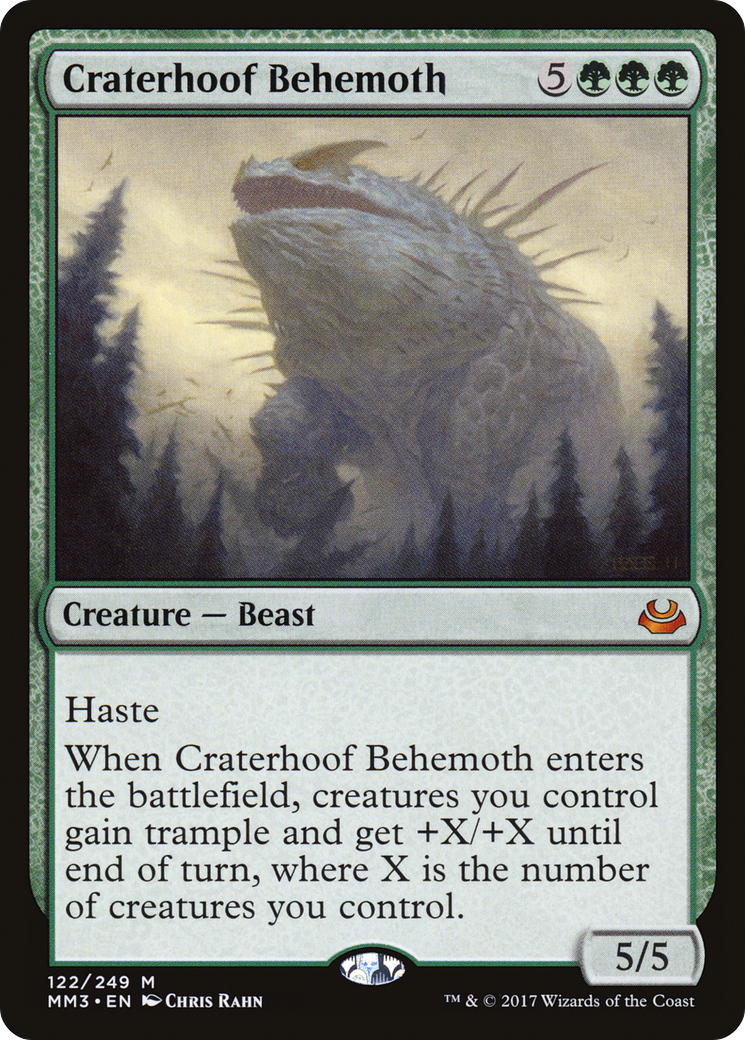 Craterhoof Behemoth [MM3-122]