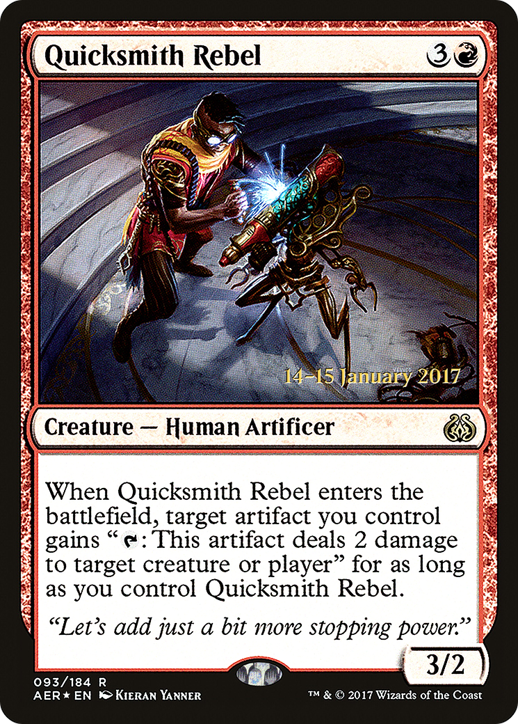 Quicksmith Rebel - Prerelease Promo [PAER-93s]