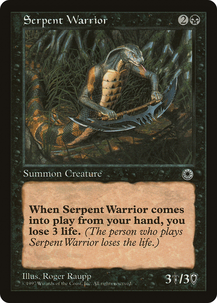 Serpent Warrior [POR-109]