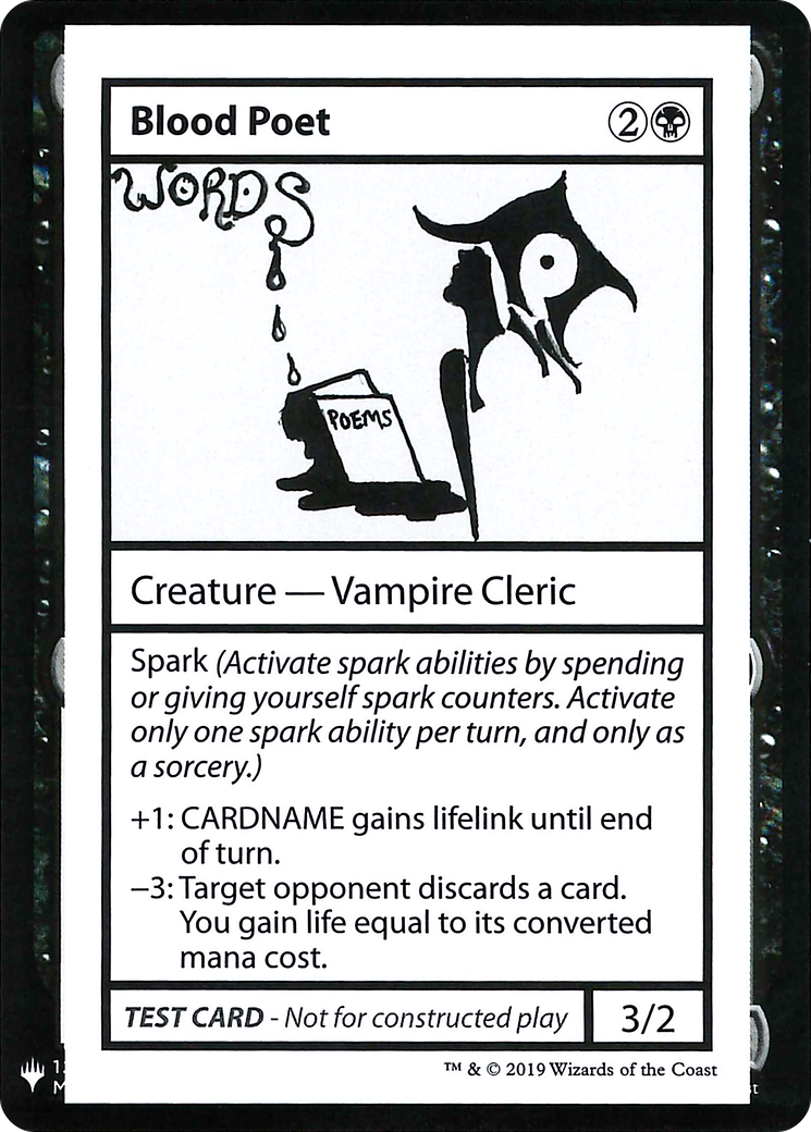 Blood Poet [CMB1-34]