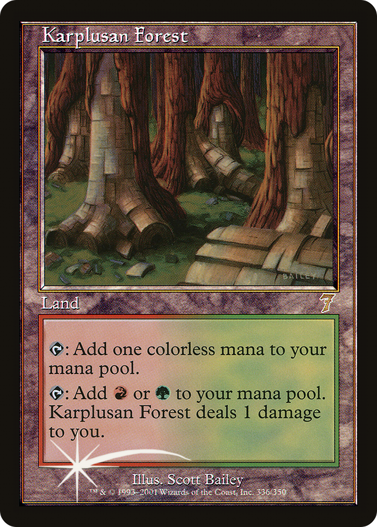 Karplusan Forest [7ED-336★]