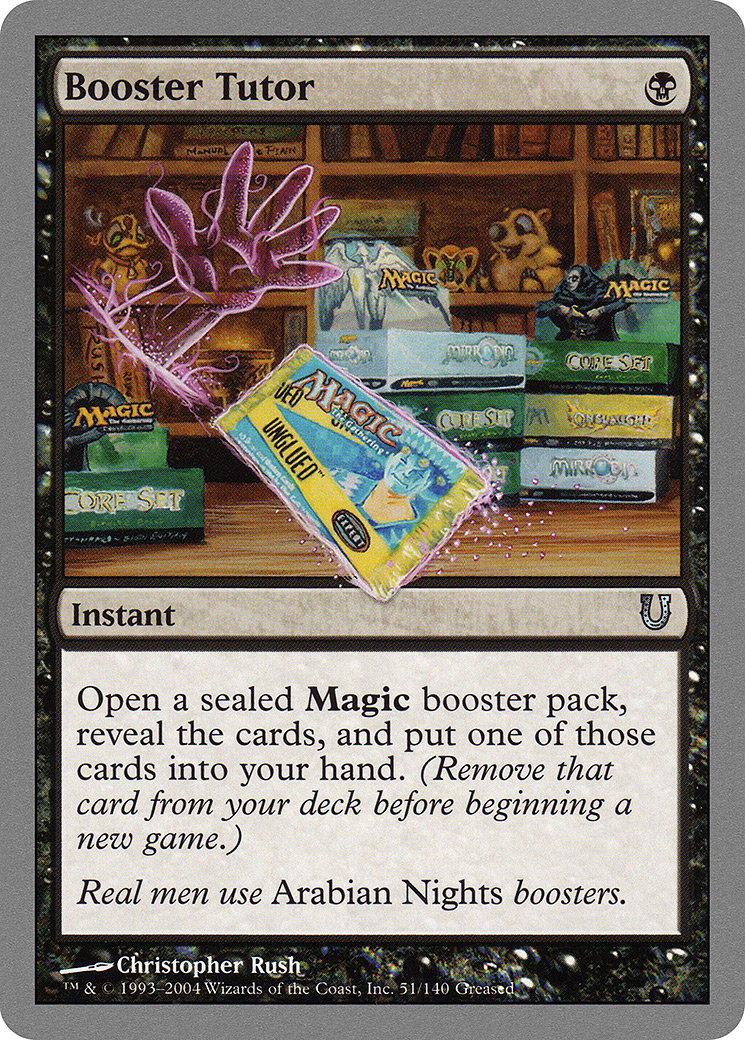 Booster Tutor [UNH-51]