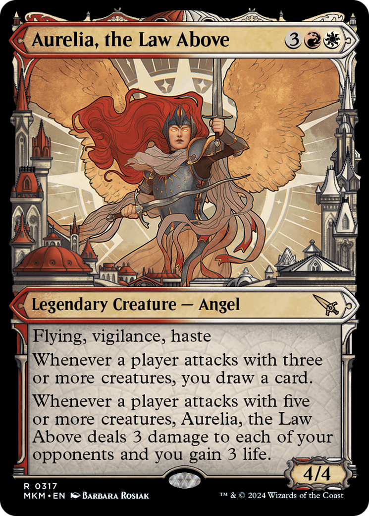 Aurelia, the Law Above - Ravnica City Showcase [MKM-317]