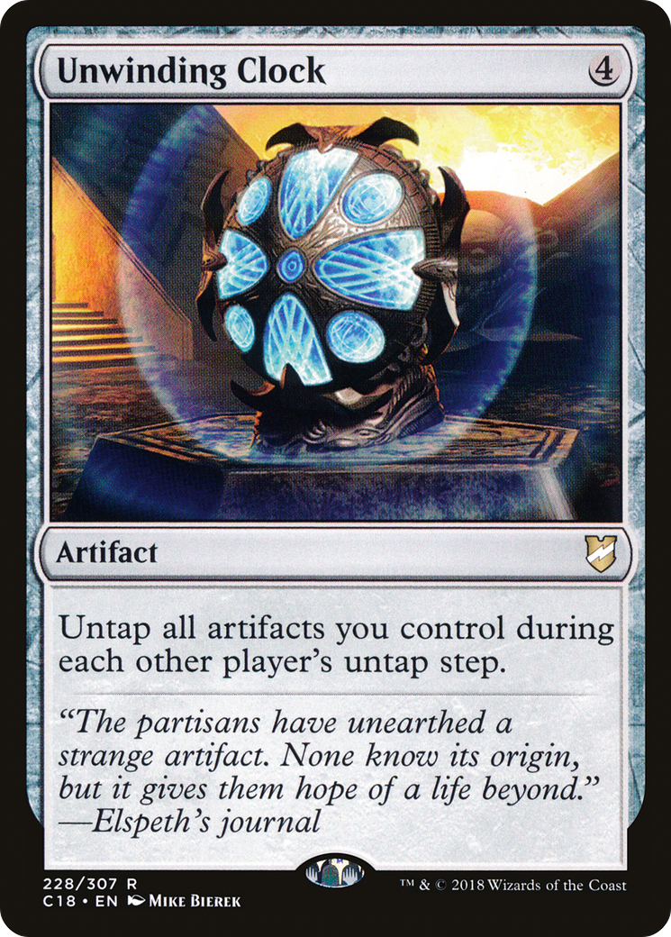Unwinding Clock [C18-228]