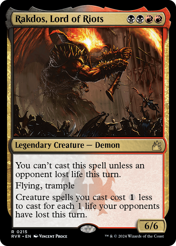 Rakdos, Lord of Riots [RVR-215]