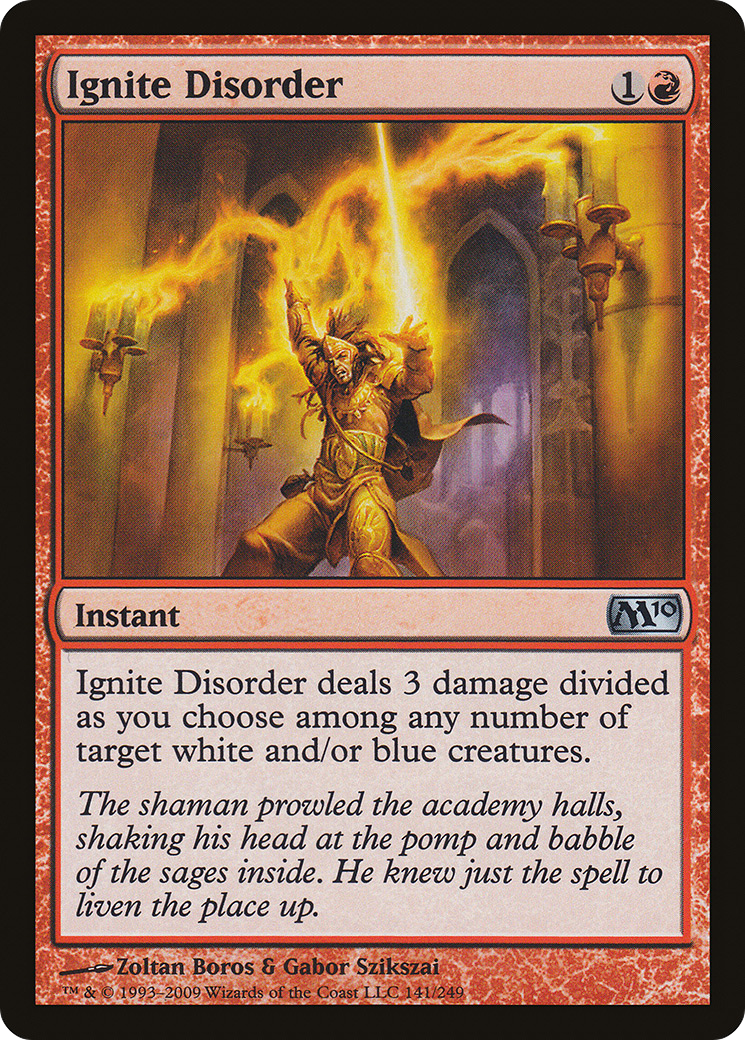 Ignite Disorder [M10-141]