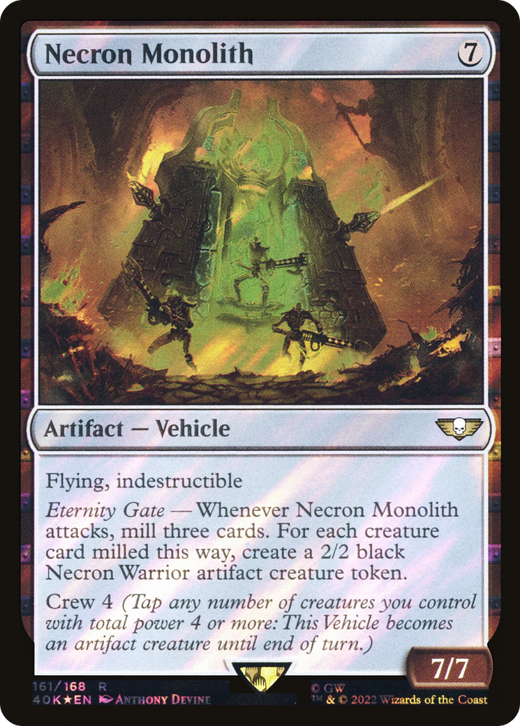 Necron Monolith - Surge Foil [40K-161★]