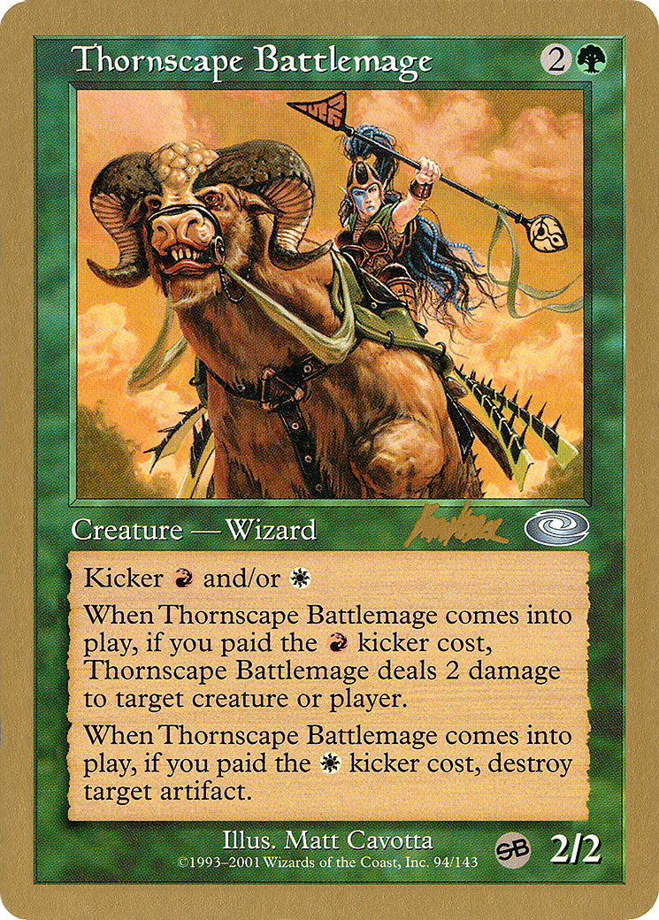 Thornscape Battlemage [WC02-bk94sb]