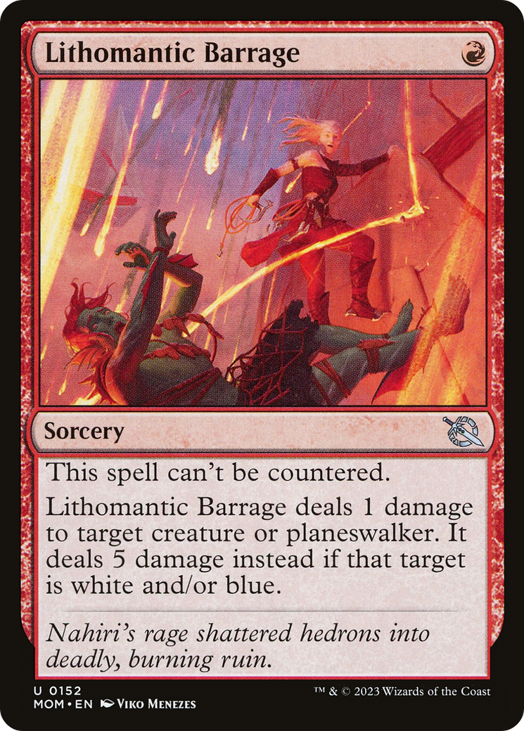Lithomantic Barrage [MOM-152]