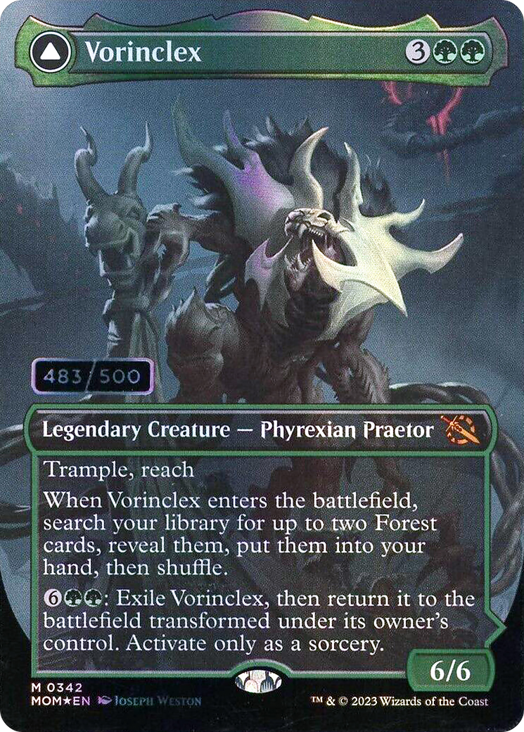 Vorinclex // The Grand Evolution - Borderless - Serialized - Full Art [MOM-342]
