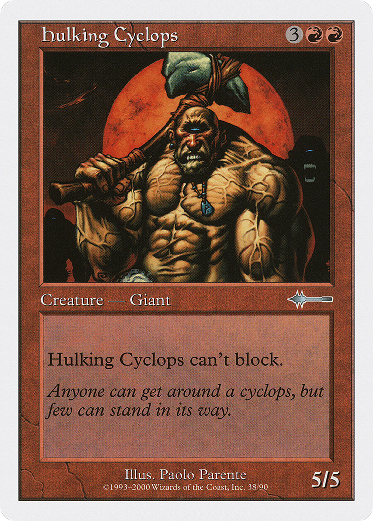 Hulking Cyclops [BTD-38]