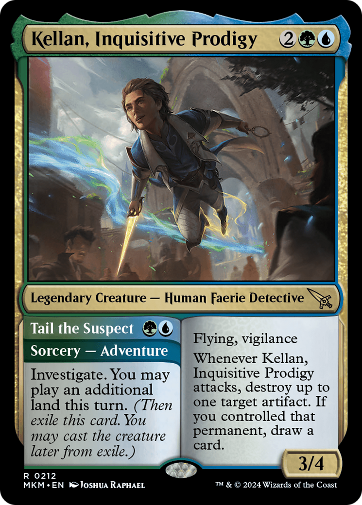 Kellan, Inquisitive Prodigy // Tail the Suspect [MKM-212]