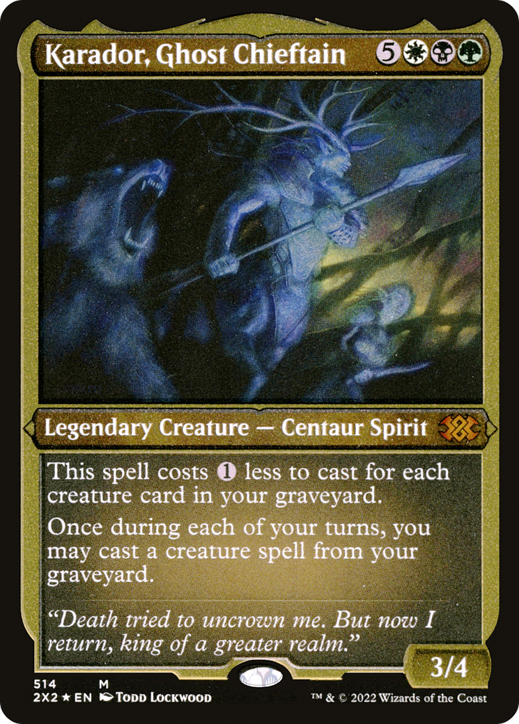 Karador, Ghost Chieftain [2X2-514]