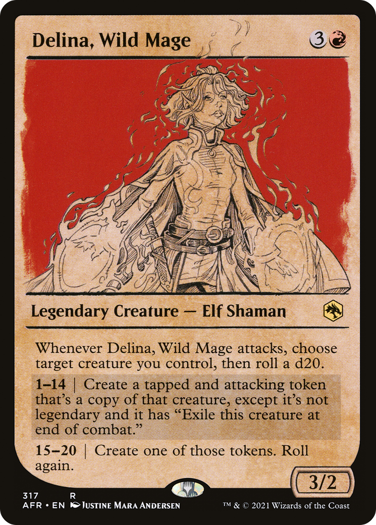 Delina, Wild Mage - Showcase [AFR-317]