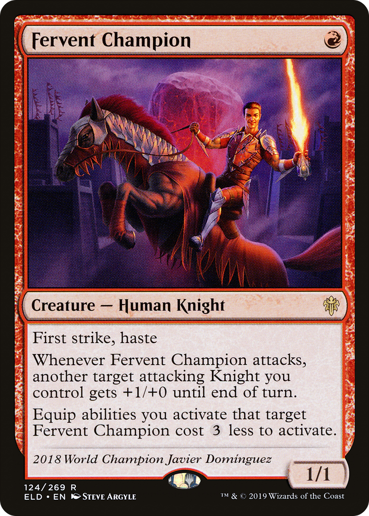 Fervent Champion [ELD-124]