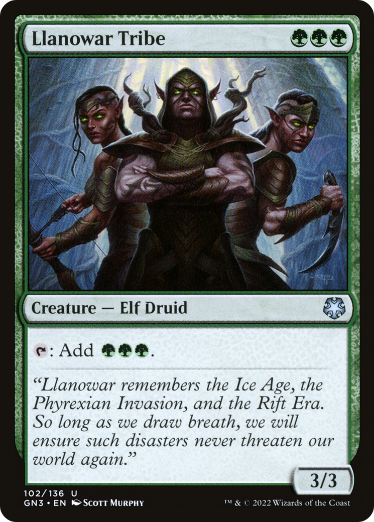 Llanowar Tribe [GN3-102]