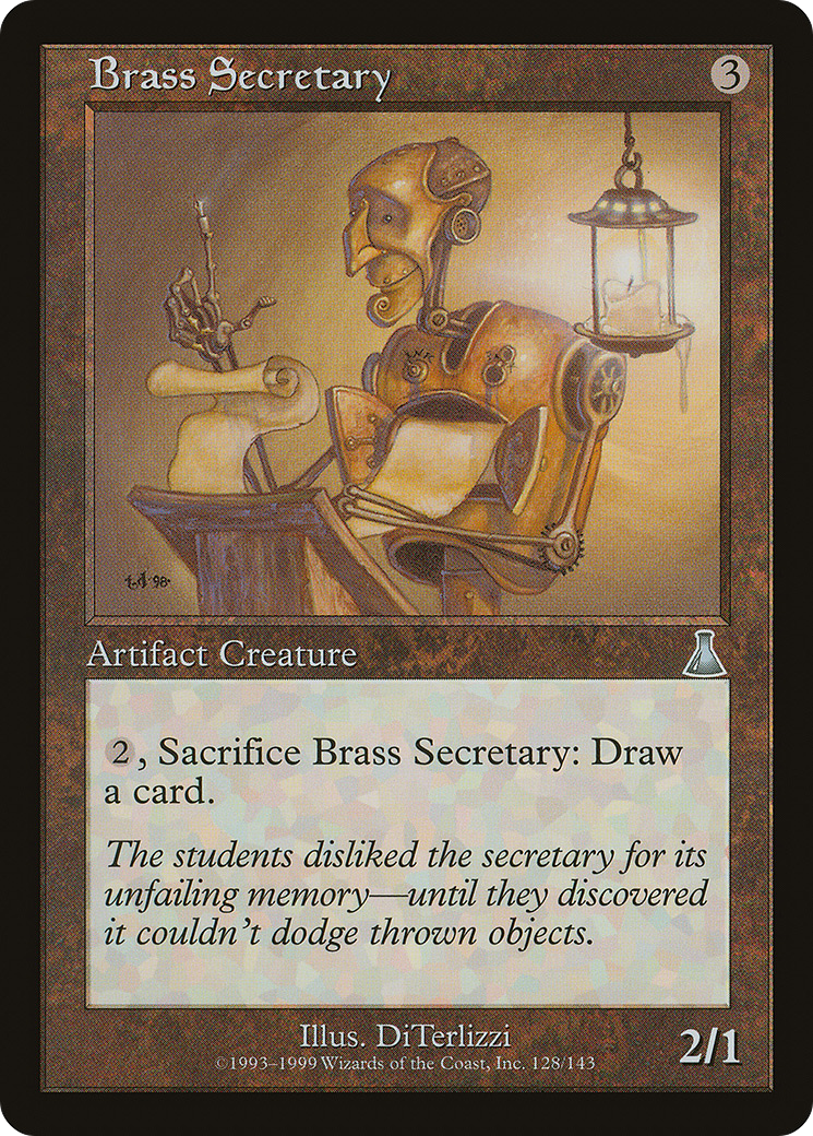 Brass Secretary [UDS-128]