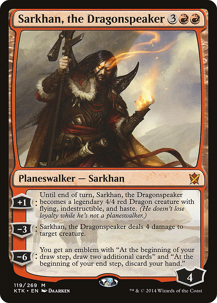 Sarkhan, the Dragonspeaker [KTK-119]