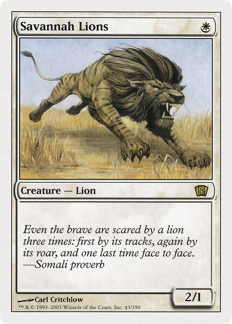 Savannah Lions [8ED-43]