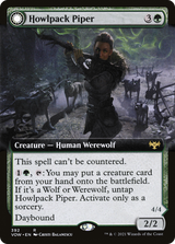 Howlpack Piper // Wildsong Howler - Extended Art [VOW-392]