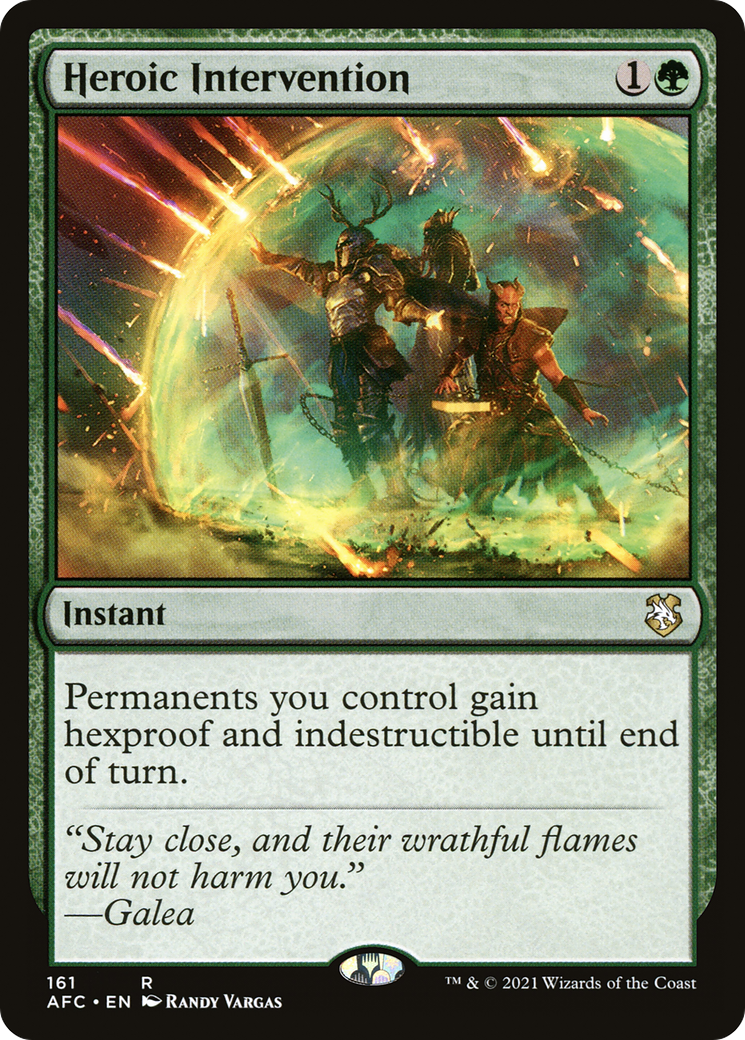 Heroic Intervention [AFC-161]