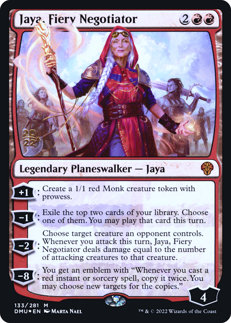 Jaya, Fiery Negotiator - Prerelease Promo [PDMU-133s]