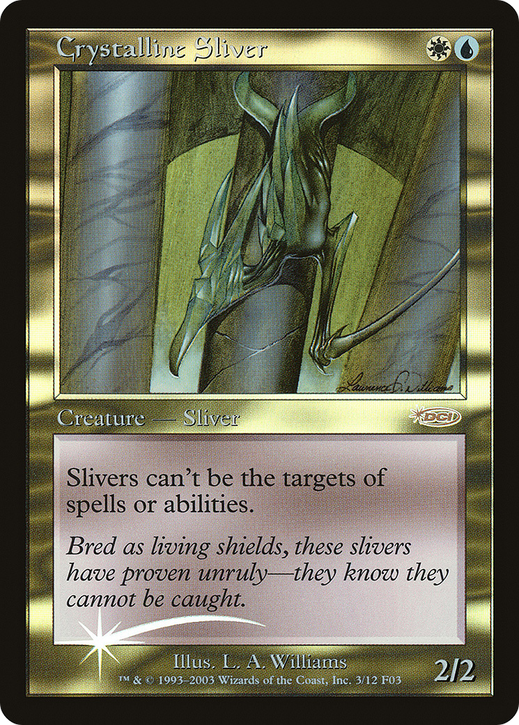 Crystalline Sliver - Promo [F03-3]
